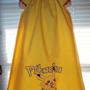 Pikachu Baby Toddler Kids Girls Summer School B-Day Easter Dress